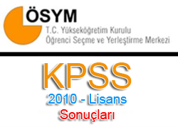 2010 Kpss Sonuçları