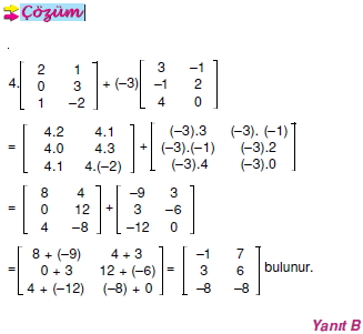 Bir Matrisin Bir Reel Sayı İle Çarpımı_005