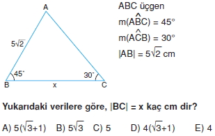 Dik Ucgen_Cozumler_Test_I_014