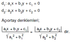 Açıortay Denklemleri002