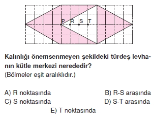 Ağırlık merkezi test 1003