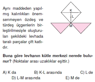 Ağırlık merkezi test 1004