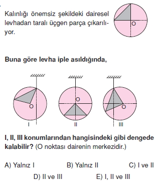 Ağırlık merkezi test 1010