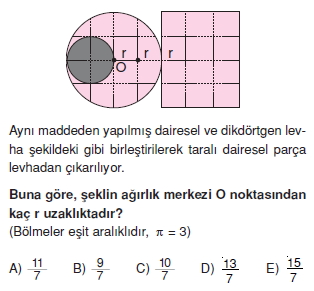 Ağırlık merkezi test 2006