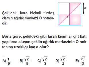 Ağırlık merkezi test 2011