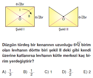 Ağırlık merkezi test 3002