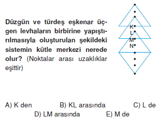 Ağırlık merkezi test 3003