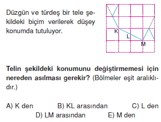 Ağırlık merkezi test 3005