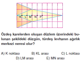 Ağırlık merkezi test 4003