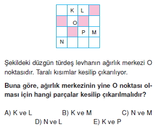 Ağırlık merkezi test 4006