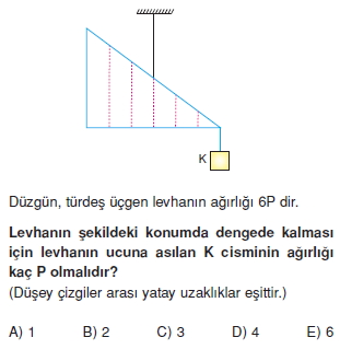 Ağırlık merkezi test 4009