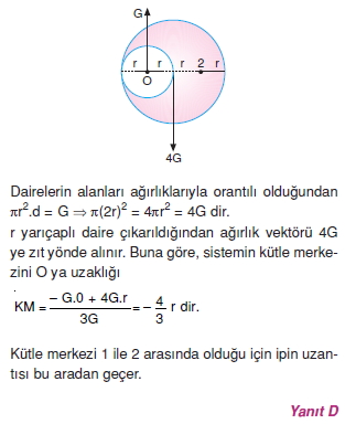 Ağırlık merkezi çözümler 1002