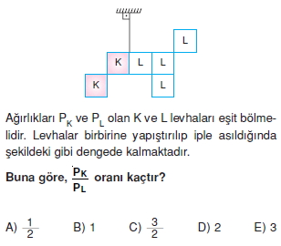 Ağırlık merkezi çözümlü test 1006