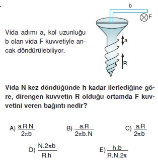 Basit Makinalar test 5010