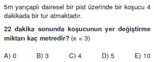 Doğrusal Hareket cozumlü test 1008