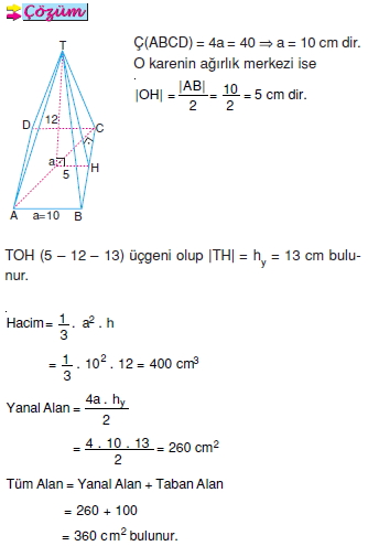 Düzgün Kare Piramit003