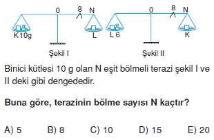 Madde ve Özellikleri test 3010