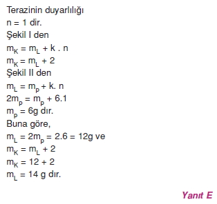 Madde ve Özellikleri çözümler 1002