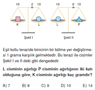 Madde ve Özellikleri çözümlü test 1002