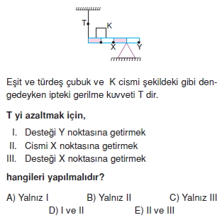 Moment Ve Denge 1003