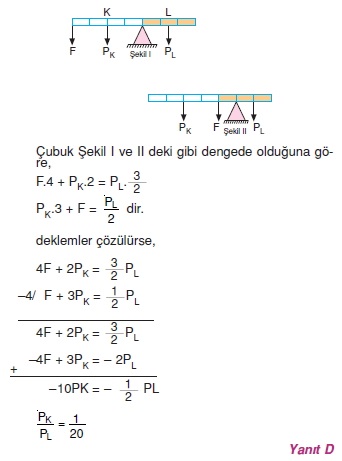 Moment Ve Denge Cozumler 1009