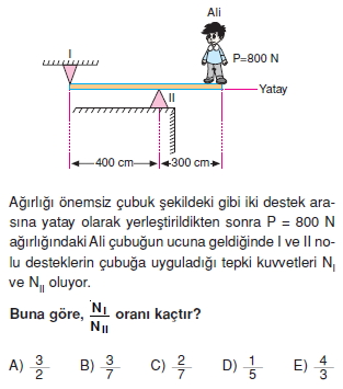 Moment Ve Denge Cozumlu test 1006