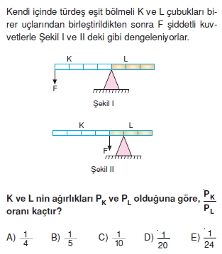 Moment Ve Denge Cozumlu test 1009