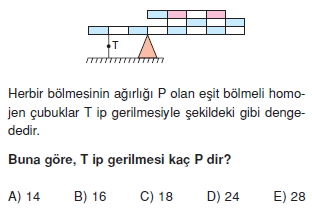 Moment Ve Denge Cozumlu test 2008