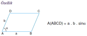 Paralelkenarda Alan Özellikleri007