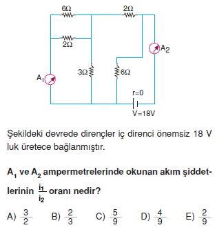 Elektrik Akımı test 1002