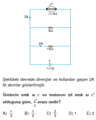Elektrik Akımı test 1009