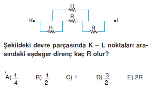 Elektrik Akımı test 4001