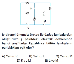 Elektrik Akımı test 4003