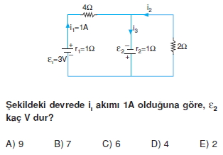 Elektrik Akımı test 4011