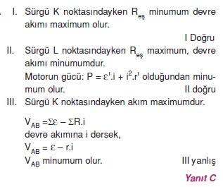 Elektrik Akımı çözümler 2013