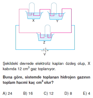 Elektrik Akımı çözümlü test 1002