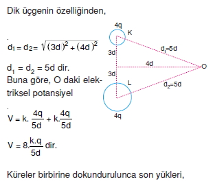 Elektriksel Alan ve Kondansatör çözümler 1003