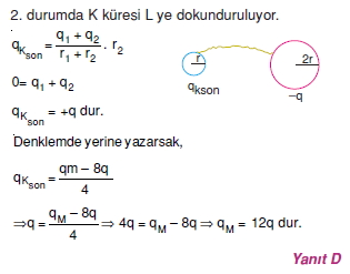 Elektrostatik çözümler 2004-1