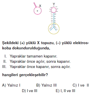 Elektrostatik çözümlü test 2010