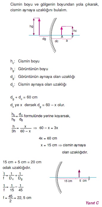 Işık Bilgisi çözümler 1003