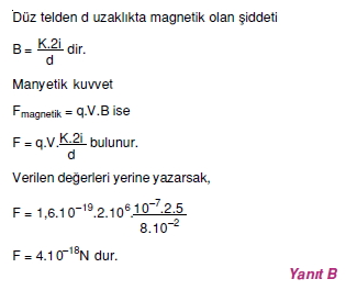 Magnetizma çözümler 2009