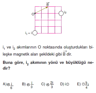 Magnetizma çözümlü test 1008