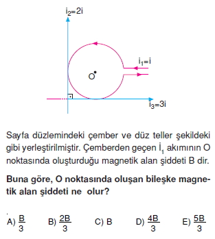 Magnetizma çözümlü test 1008
