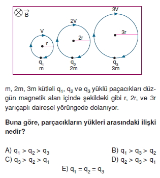 Magnetizma çözümlü test 1009