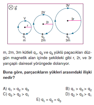 Magnetizma çözümlü test 1009