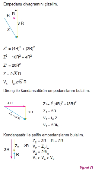 İndüksiyon ve Alternatif Akım çözümler 2005