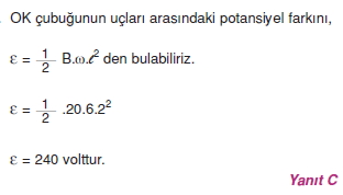 İndüksiyon ve Alternatif Akım çözümler 2011