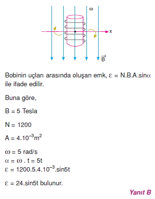 ‹ndüksiyon ve Alternatif Akım çözümler 1002