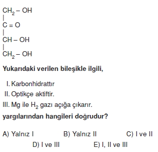 Karbonhidratlarazottürevlerivearomatikbilesiklerikonutesti2007
