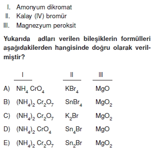 Kimyasalbaglarvebilesiklerkonutesti3003